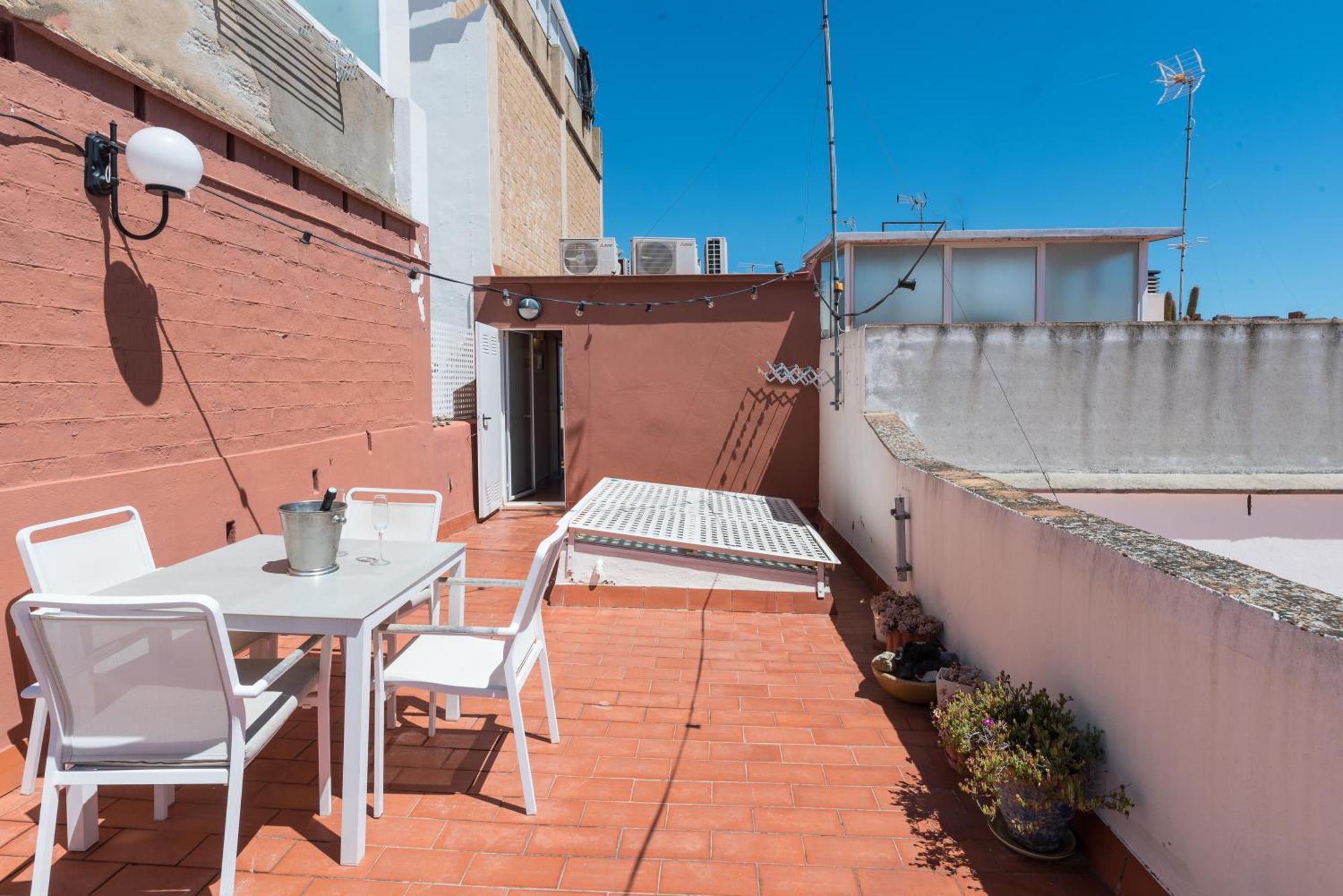 Apartamentos Bartomeu By Habama Group Sitges Rum bild