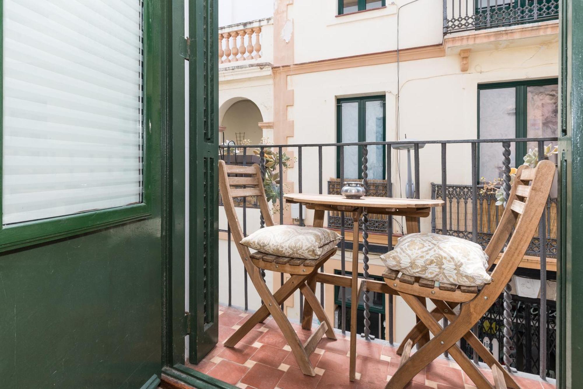 Apartamentos Bartomeu By Habama Group Sitges Rum bild